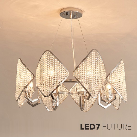 Ritz - Crystall Leaf Chandelier